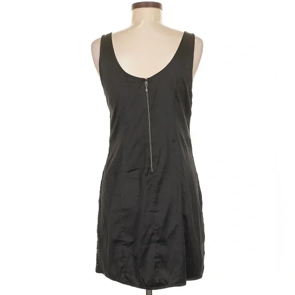 Guess Black and Silver Sequin Mini Party Dress - Picture 3 of 6